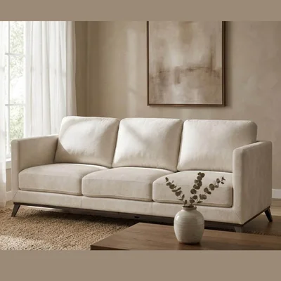 Dante 3 Seater Fabric Sofa