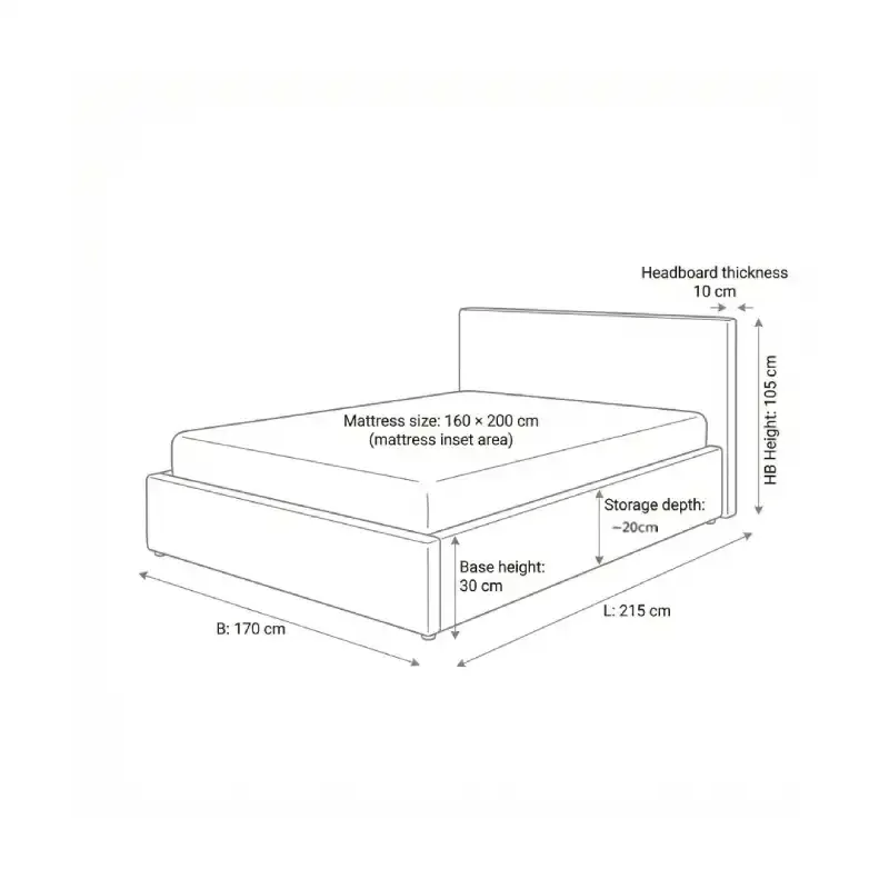 Bexley Storage Bed