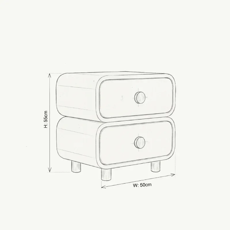 Echo Bedside Table