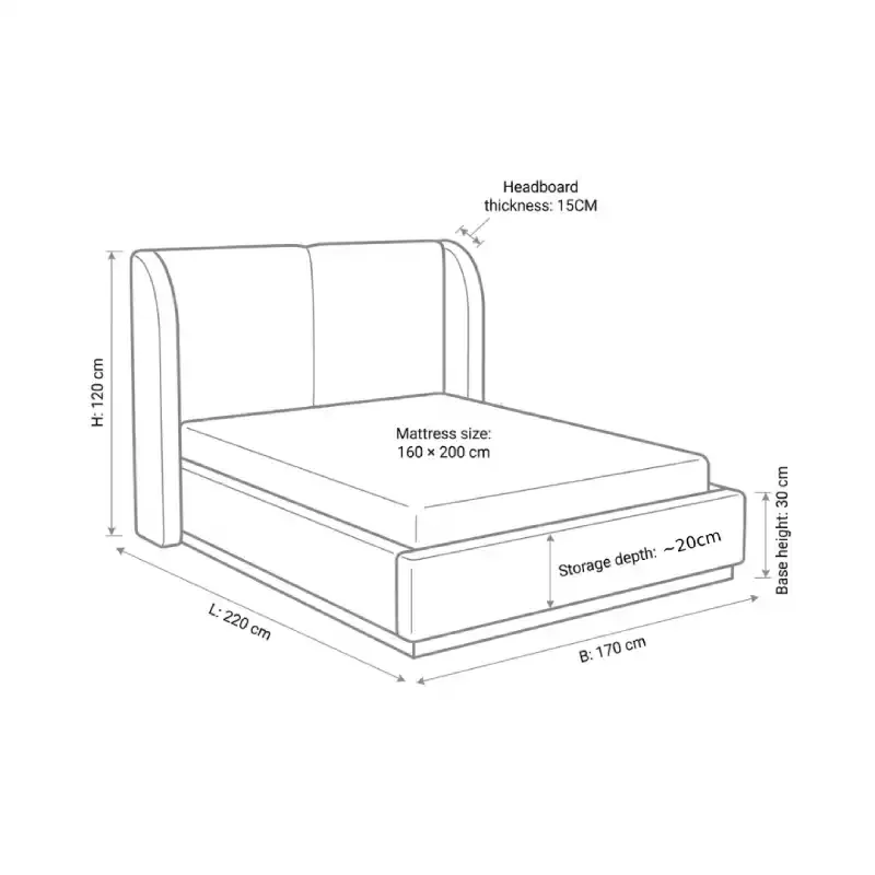 Astyn Storage Bed