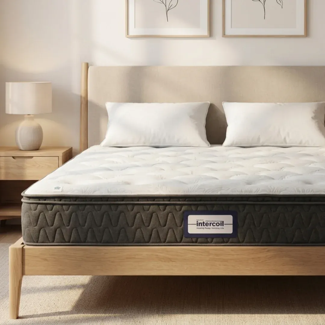 Lunessa Euro Top Motion Isolation Pocket Spring Mattress