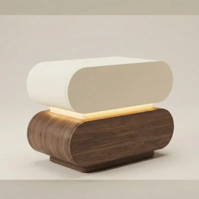Riviera Bedside Table