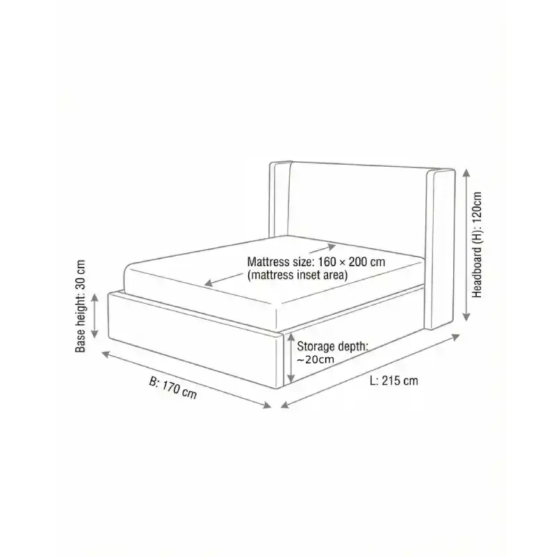 Arden Storage Bed