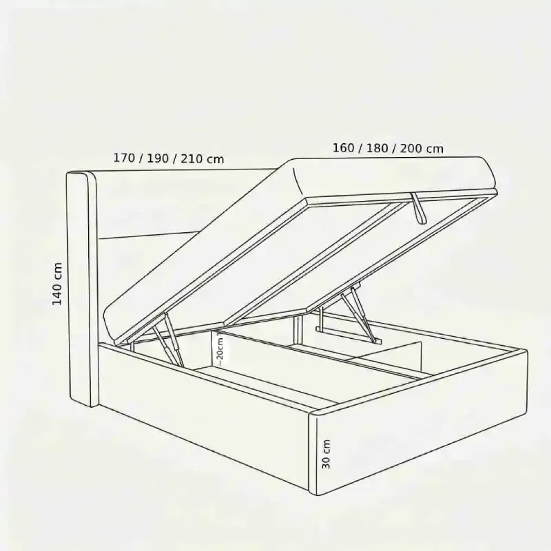 Harper Storage Bed