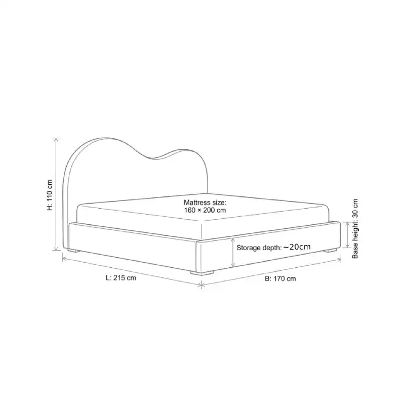 Aspen Storage Bed
