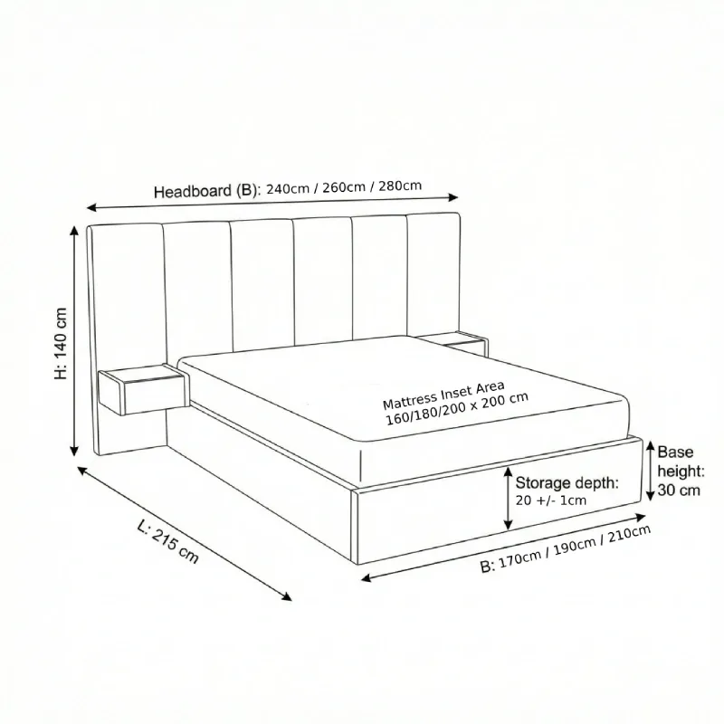Marian Storage Bed