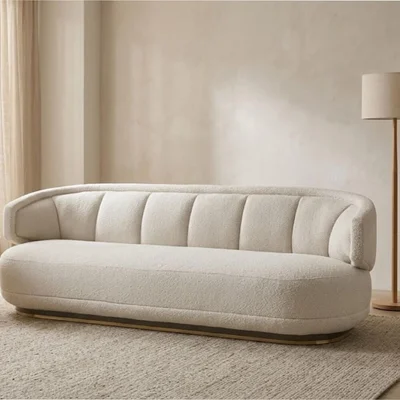 Florence 3 Seater Fabric Sofa